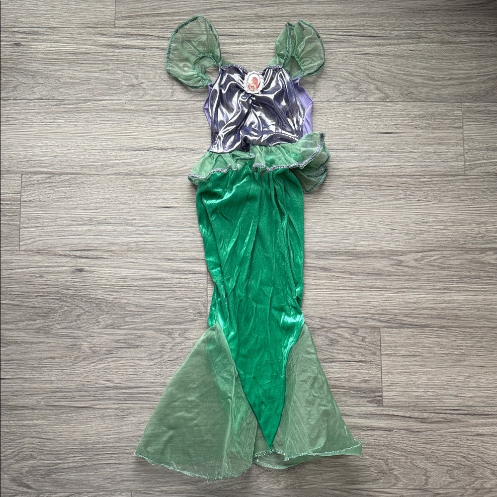 Disney Classics Ariel Mermaid Costume Purple and Green